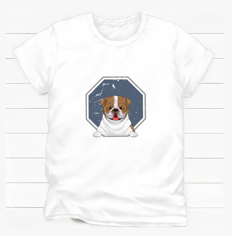God Is Great Dog Is Good And People Are Crazy - Personalized T-Shirt