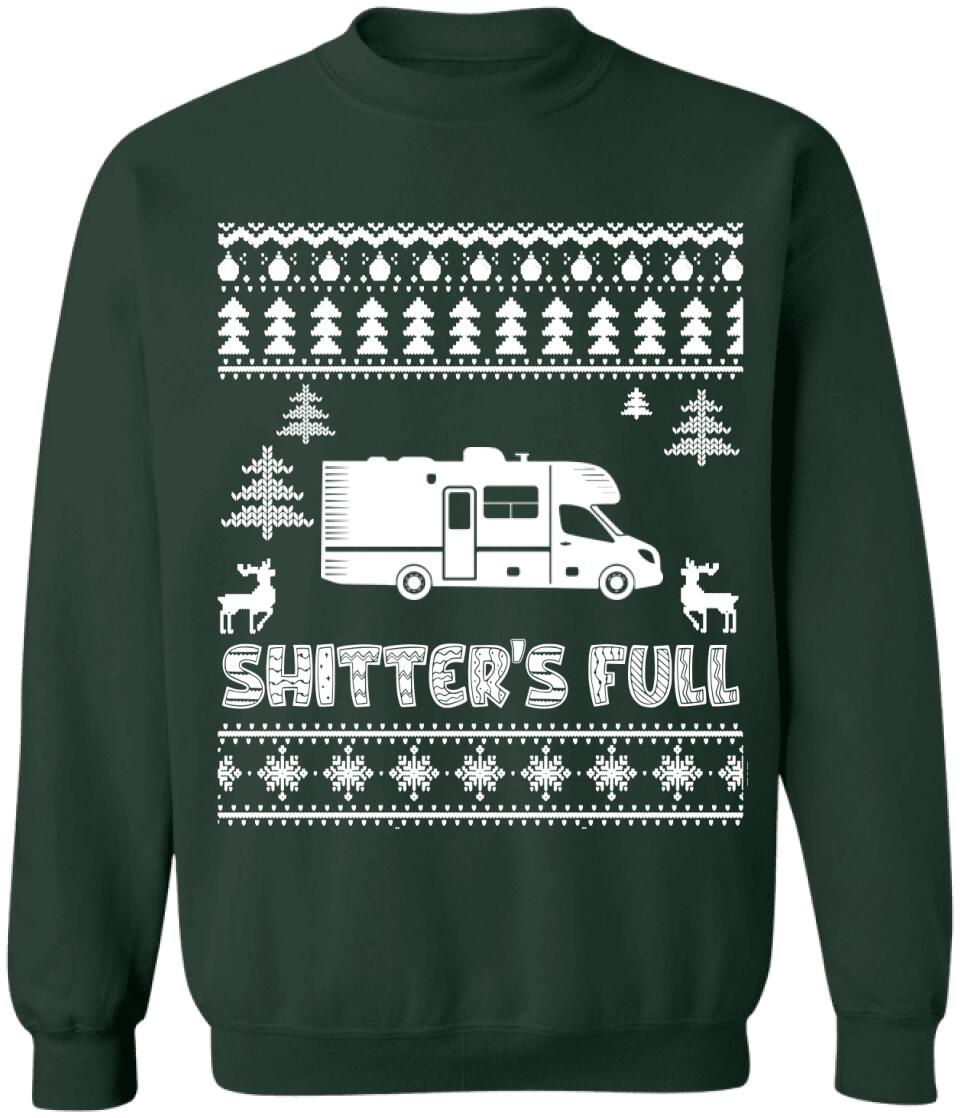 Christmas Vacation Shitter's Full Ugly Christmas - Personalized T-Shirt
