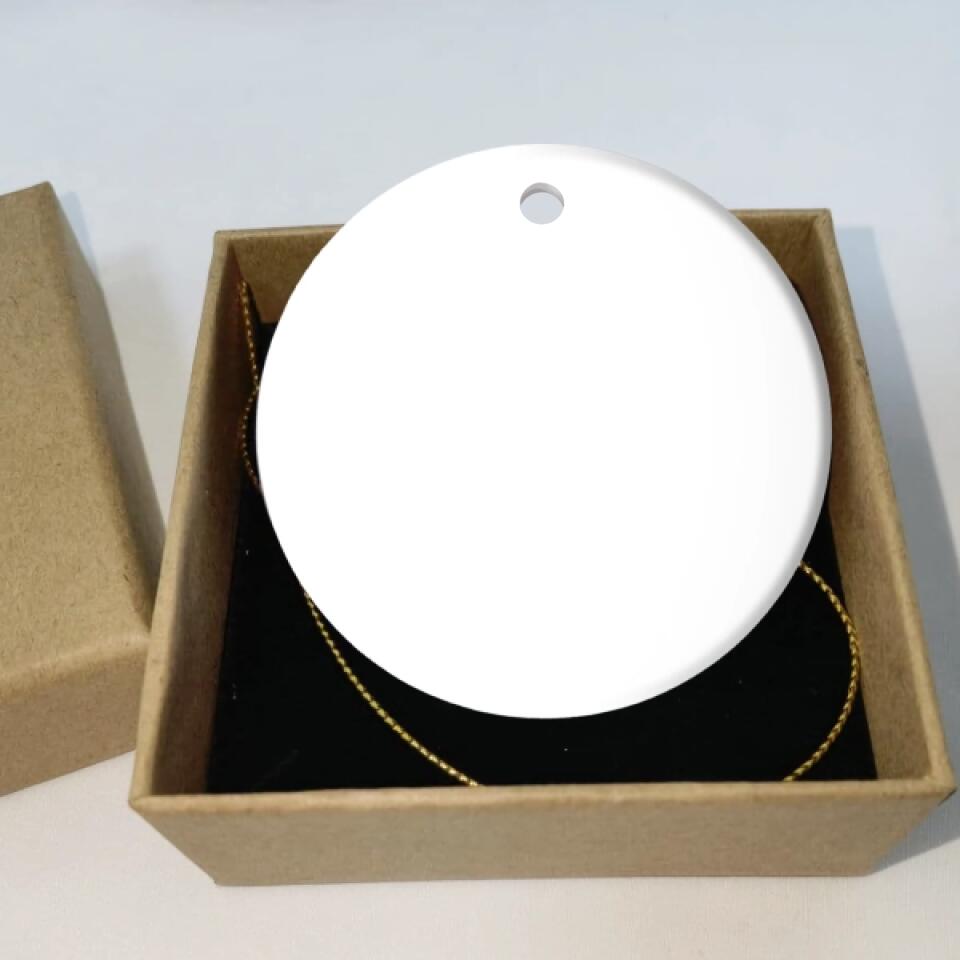 Home is Wherever I'm With You - Wedding Couple Custom Gift - Photo Couple Ornament - Personalized Round Ceramic Ornament