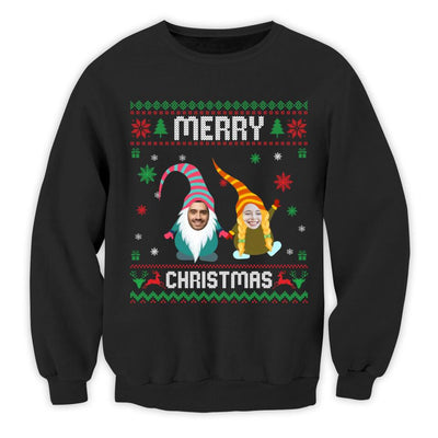 Merry Christmas Custom Face Shirt - Personalized T-shirt, Family Matching T-Shirt, Gift For Family, Upload Photo