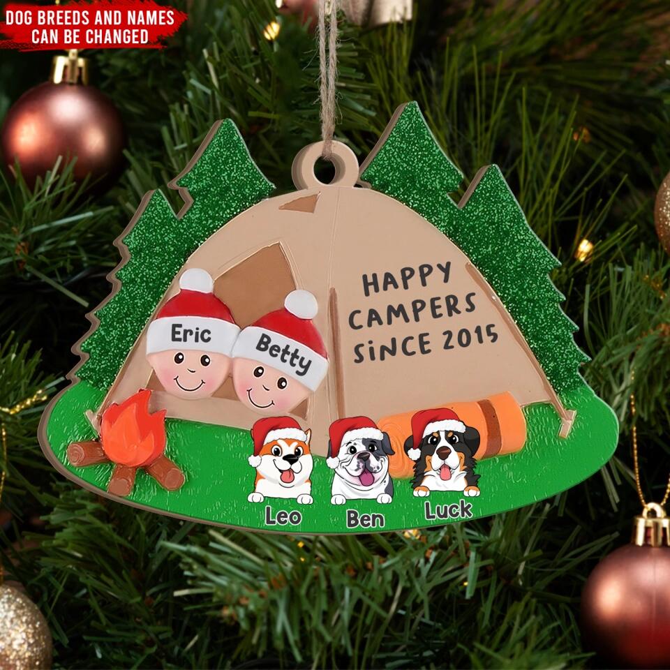 Camping Life - 2022 Custom Camping Ornament - Camping Gift - Personalized Camping Ornament - Tent Camp Gift Camper Ornament