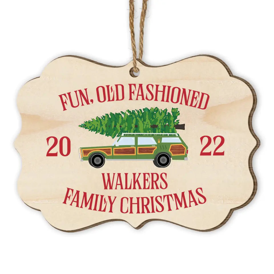 Personalized Christmas Vacation Family Christmas Ornament - Christmas Decor - Family Gifts - Personalized Family Ornament