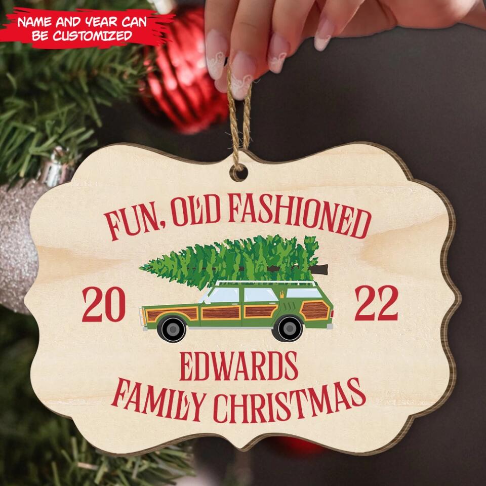 Personalized Christmas Vacation Family Christmas Ornament - Christmas Decor - Family Gifts - Personalized Family Ornament