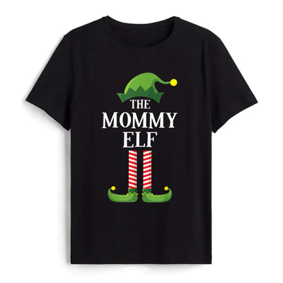 Custom Elf T-Shirt, Funny Elf Shirt, Matching Family Group Christmas Party T-Shirt