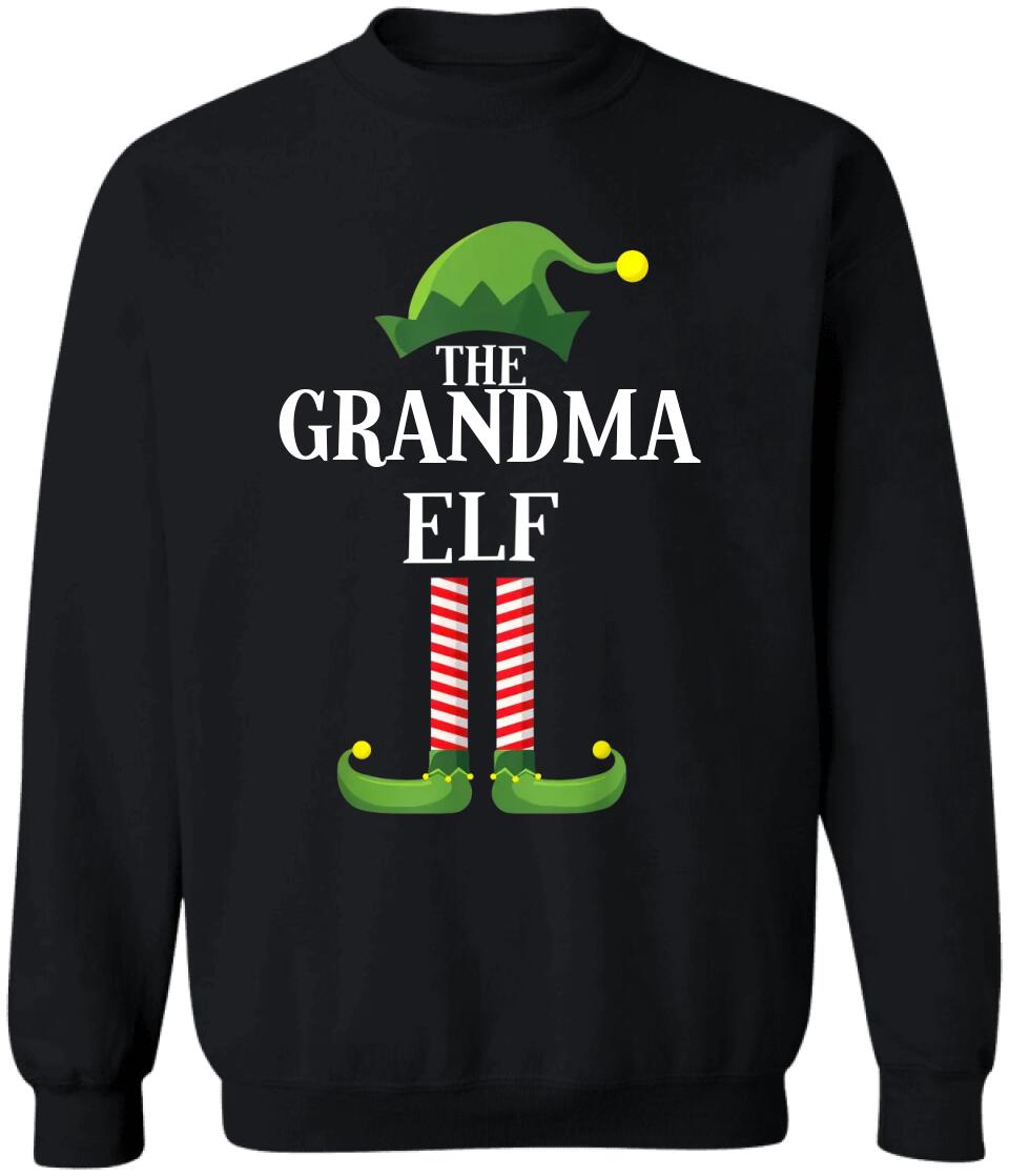Custom Elf T-Shirt, Funny Elf Shirt, Matching Family Group Christmas Party T-Shirt