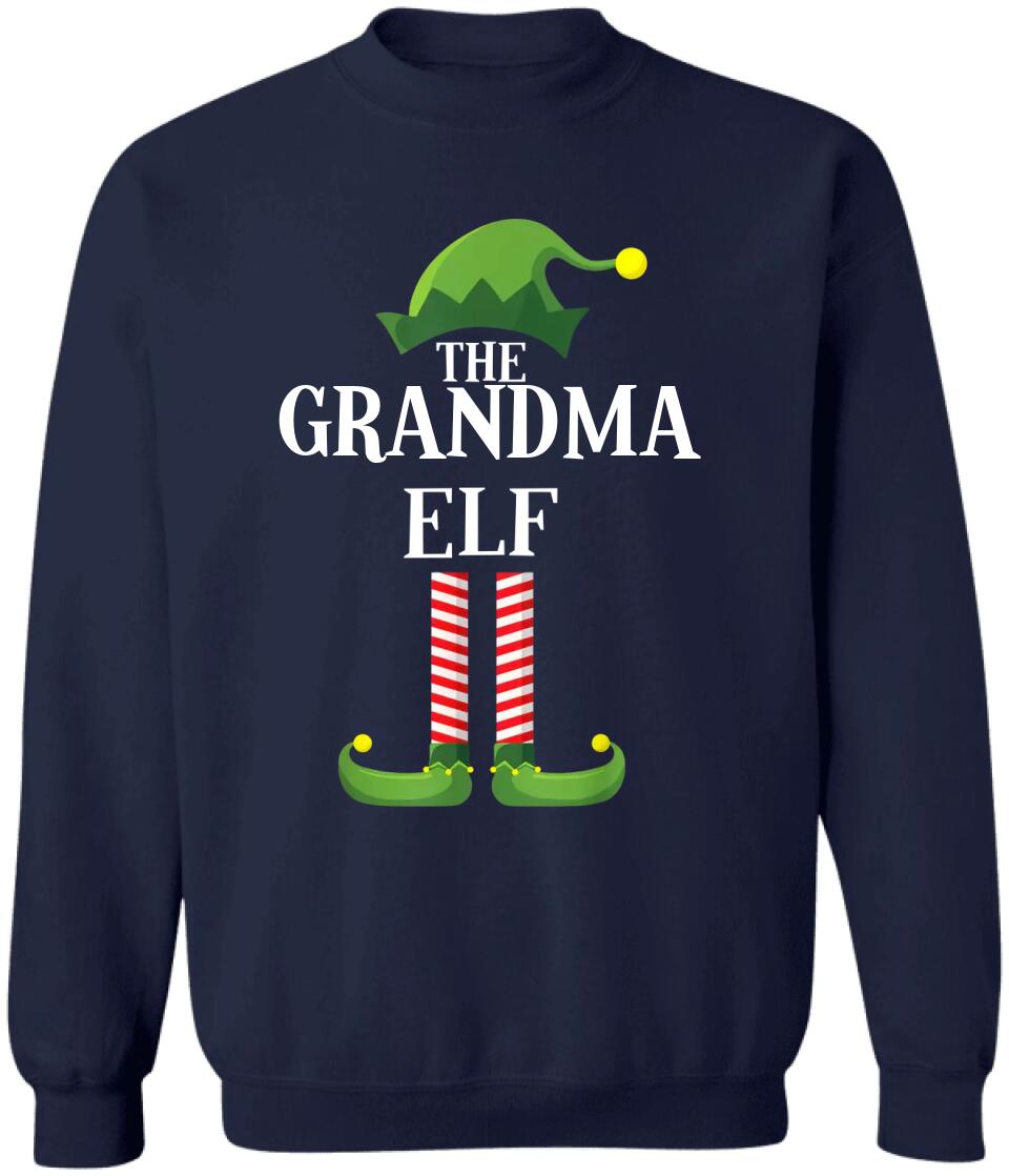 Custom Elf T-Shirt, Funny Elf Shirt, Matching Family Group Christmas Party T-Shirt