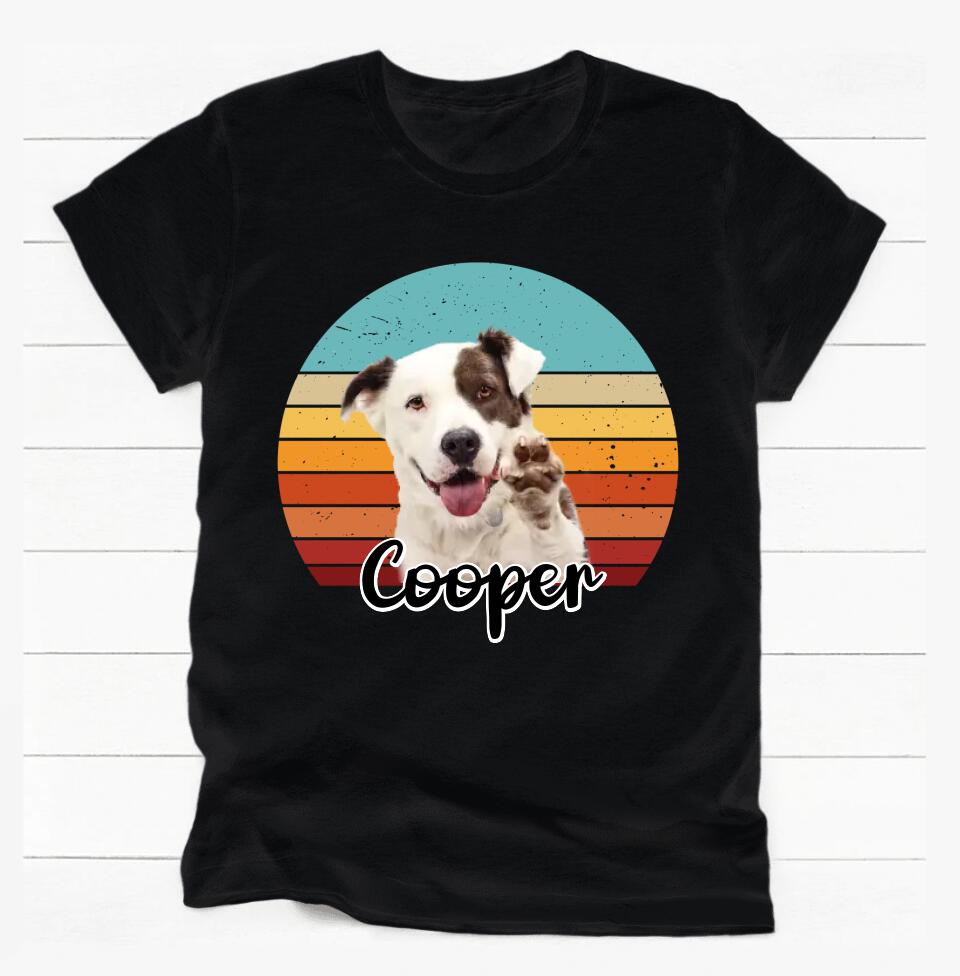 Custom Dog Face Shirt, Custom Dog Shirts, Dog Name Shirt, Dog Photo Shirts, Personalized Dog Shirts