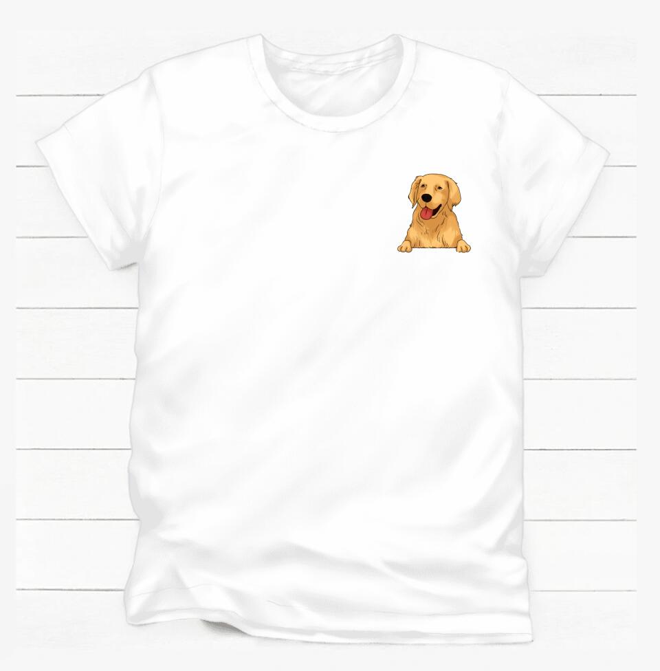 Custom Dog Mom Dog Dad Shirt - Personalized Dog Shirt, Gift For Dog Lovers