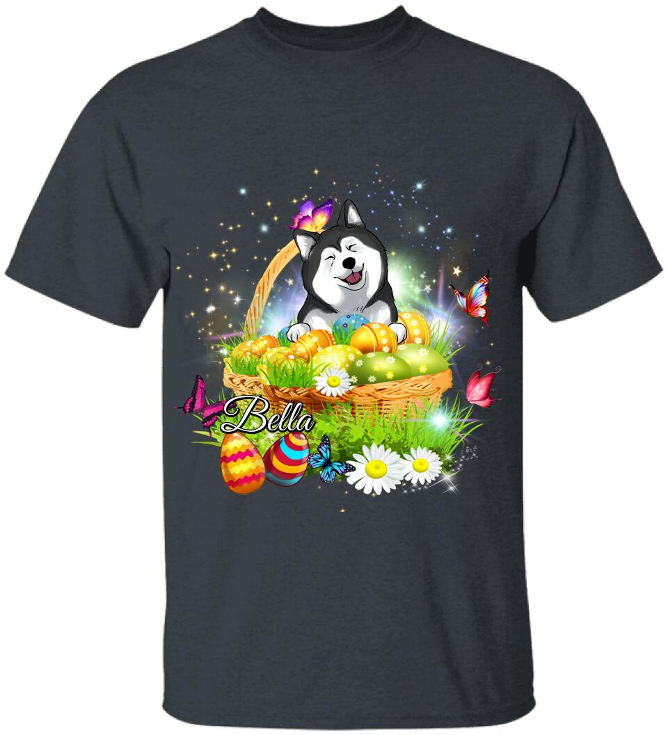 Happy Easter Day - Personalized T-shirt For Dog Lovers