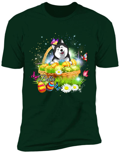 Happy Easter Day - Personalized T-shirt For Dog Lovers