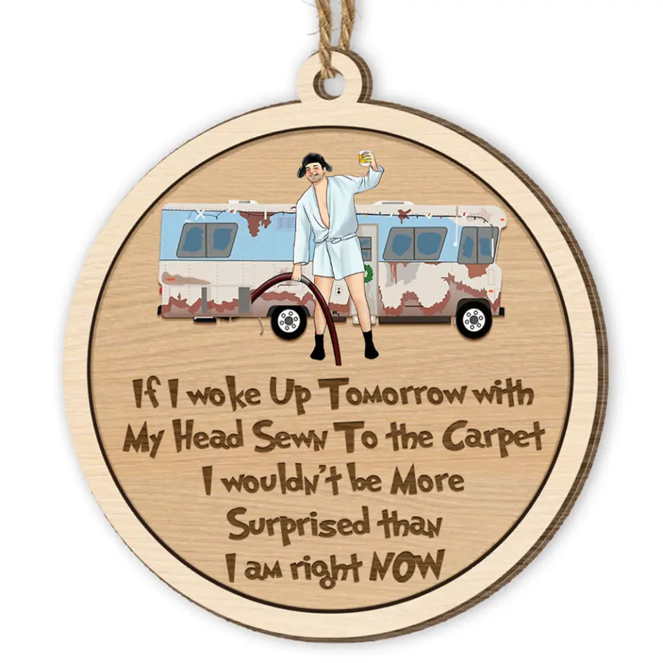 Christmas Vacation Inspired Ornament - Cousin Eddie's RV, Family Christmas