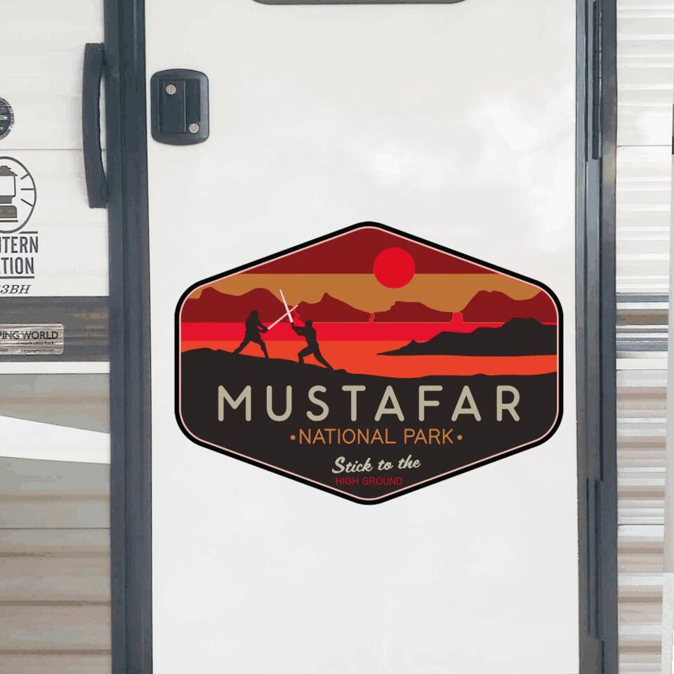 Star Wars National Park -  Galaxy Decal, Star Wars Decal