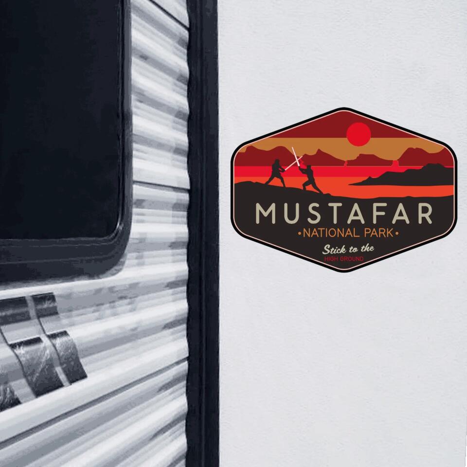 Star Wars National Park -  Galaxy Decal, Star Wars Decal