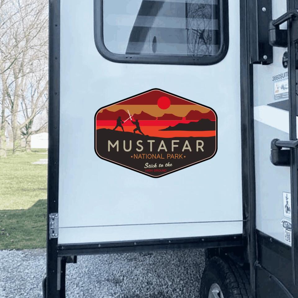 Star Wars National Park -  Galaxy Decal, Star Wars Decal