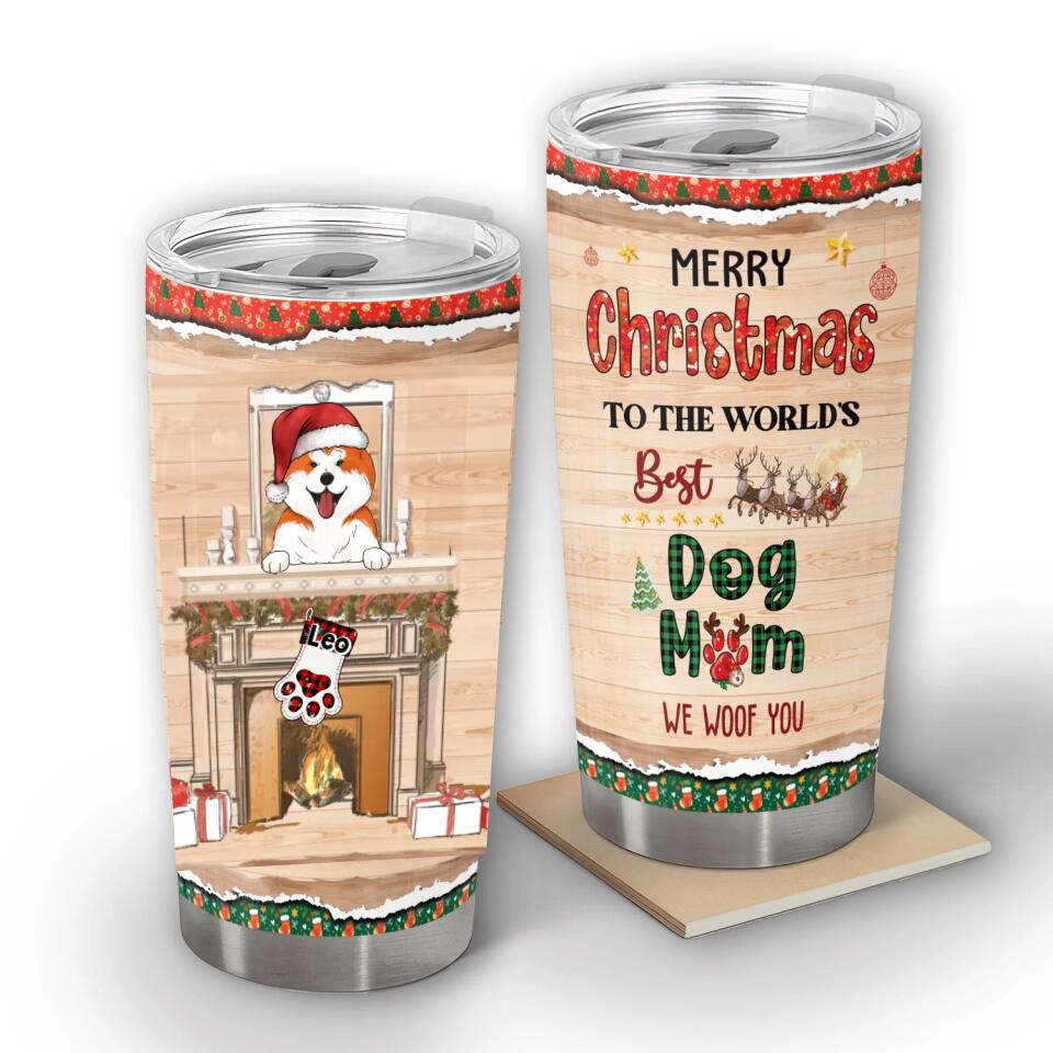 A Little Bit Of Crazy A Little Bit Of Loud & A Whole Lot Of Love - Personalized Tumbler