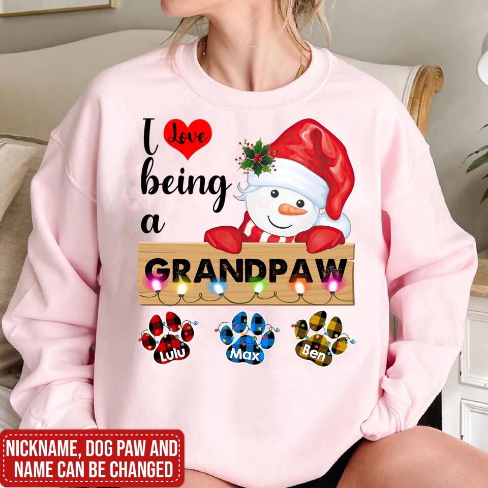 I Love Being A Dog Mom, Dog Mama - Personalized T-shirt, Gift For Dog Lover