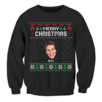 All I Want For Christmas - Personalized T-shirt, Custom Photo, Funny Christmas Shirt