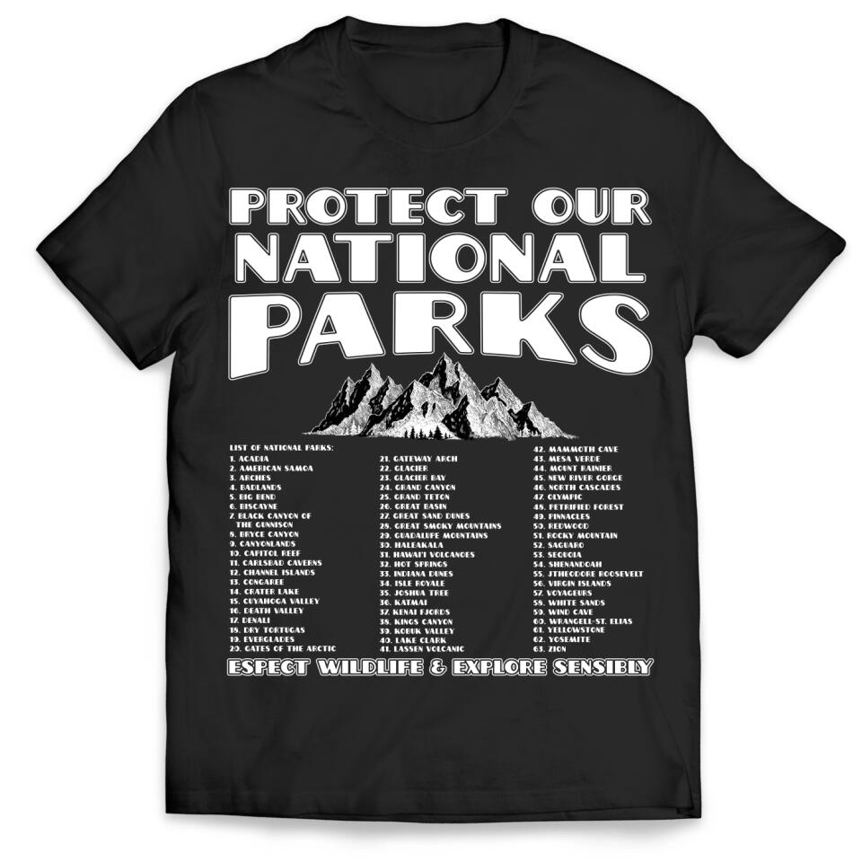 National Parks Crewneck Park Ranger Aesthetic Mountain Sweatshirt Retro Environmental Camping Clothes