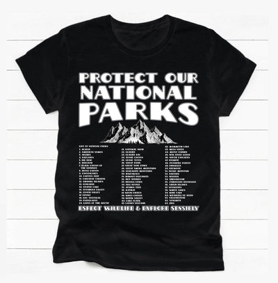 National Parks Crewneck Park Ranger Aesthetic Mountain Sweatshirt Retro Environmental Camping Clothes