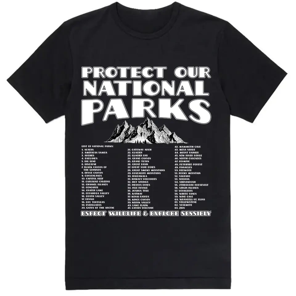 National Parks Crewneck Park Ranger Aesthetic Mountain Sweatshirt Retro Environmental Camping Clothes