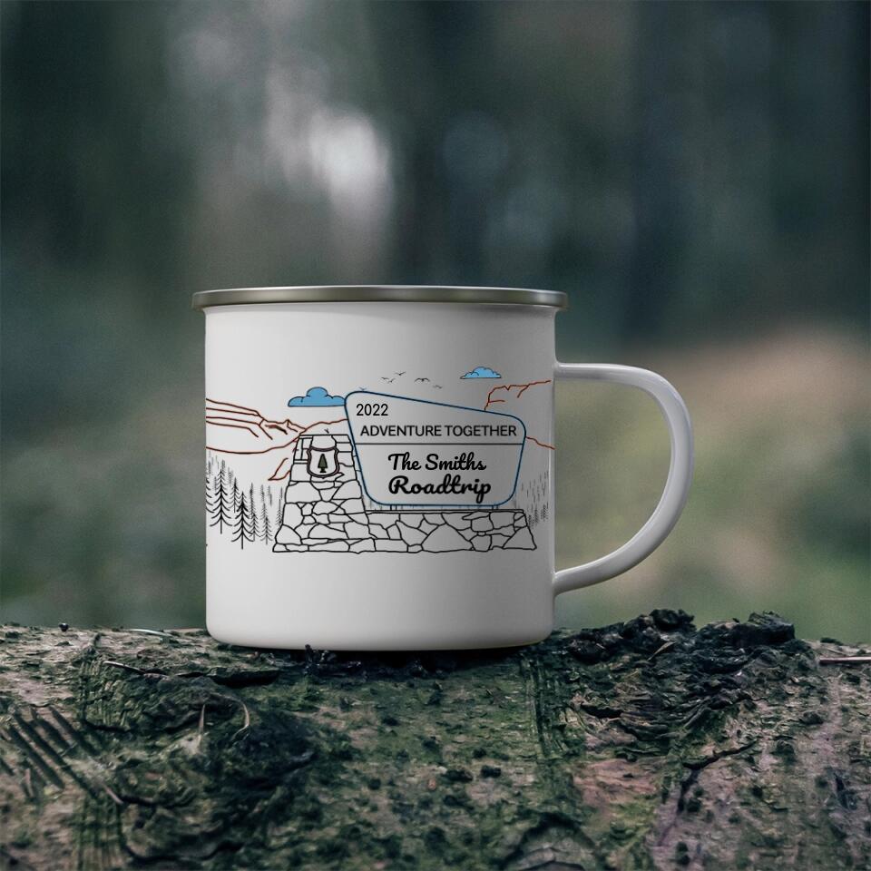 Adventure Together, Family Camping, Personalized Camping Mug, Gift For Camping Lover