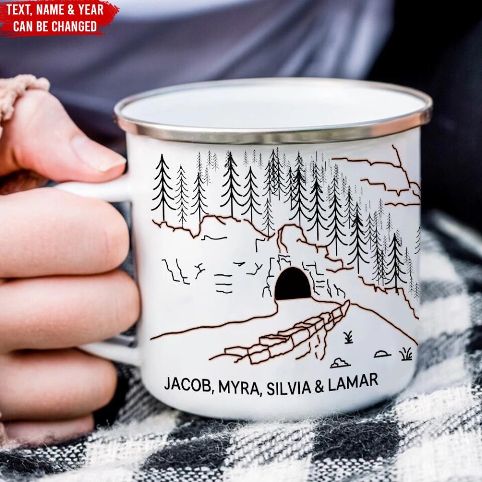 Adventure Together, Family Camping, Personalized Camping Mug, Gift For Camping Lover
