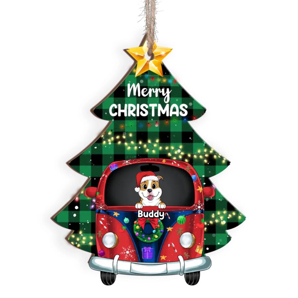Christmas Tree 2022 Ornaments - Dog Lovers Gift - Dog Mom Gift - Christmas Ornament -  Personalized Dog Ornamert