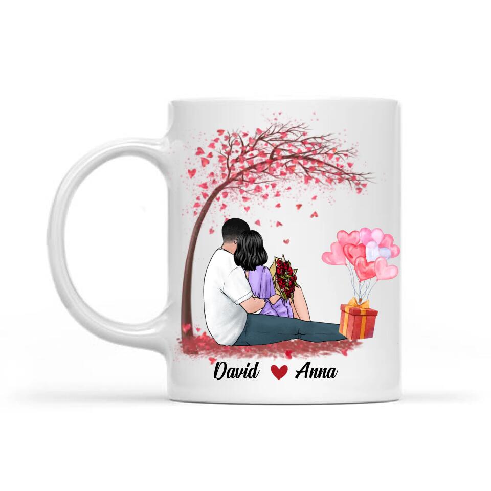 For Every Day, I Miss You, For Every Hour, I Need You - Personalized Mug, Gift For Valentine