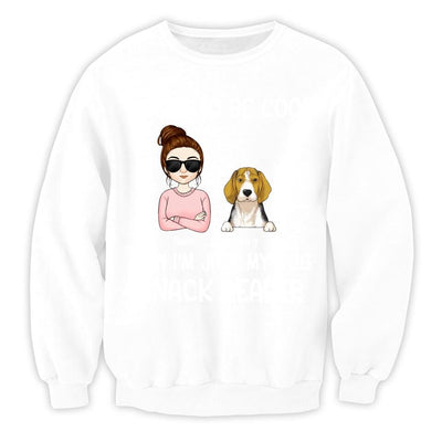 I Used To Be Cool Snack Dealer - Personalized Dog Lovers Shirt - Dog Mom Shirts - Dog Lovers Gift - Fur Mama Shirt
