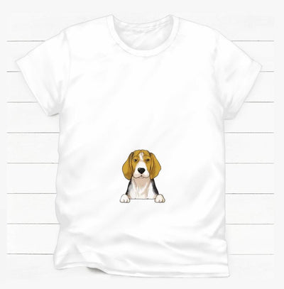 I Thought I Retired But Now I Work For My Dog - Personalized Dog Lovers Shirt - Funny Retirement Gift - Retired Dog Mom Shirt