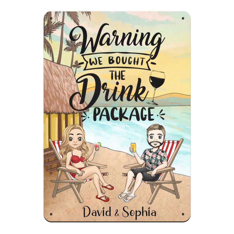 Making Memories One Cruise At A Time - Personalized Metal Sign