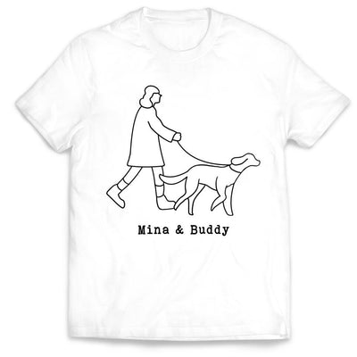 Dog And Owner - Personalized T-shirt, Gift For Dog Lover