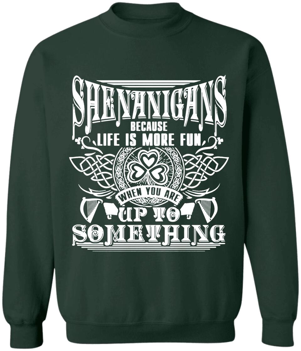 Irish Girl T-shirt, Happy St. Patrick's Day, Personalized T-shirt - TS324