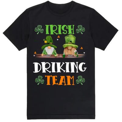 Irish Drinking Team, Happy Patrick's Day - Personalized T-Shirt