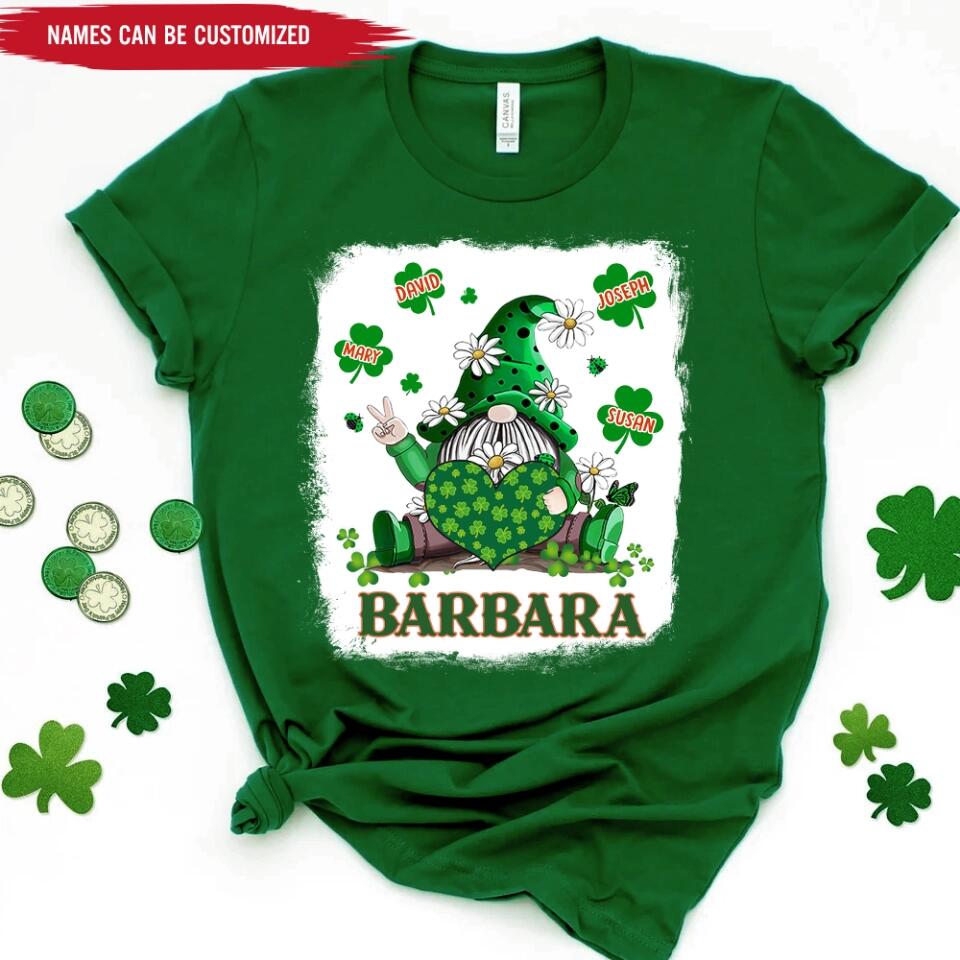Happy ST Patrick's Day, Grandma Shirt For Patrick day - Personalized T-Shirt