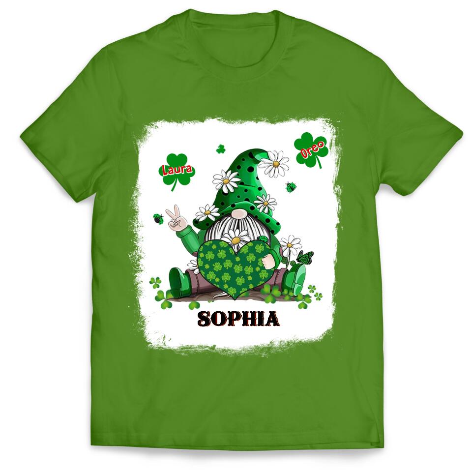 Happy ST Patrick's Day, Grandma Shirt For Patrick day - Personalized T-Shirt