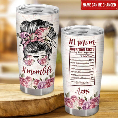 Nutrition Mom - Personalized Mom Tumbler- Mother's Day Tumbler Ideas - Mother Gift Tumbler