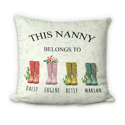 This Grandma Belongs To - Personalized Pillow (Insert Included
