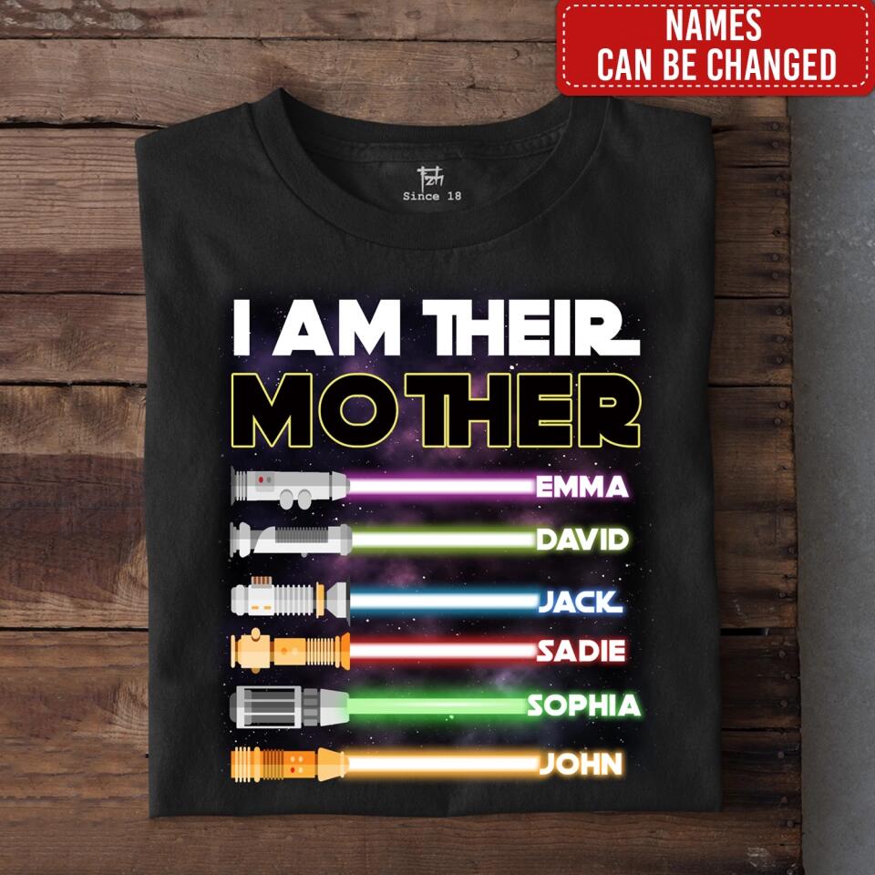 I Am Their Father/ Mother - Personalized T-Shirt, Gift For Mother's Day, Gift For Father's Day