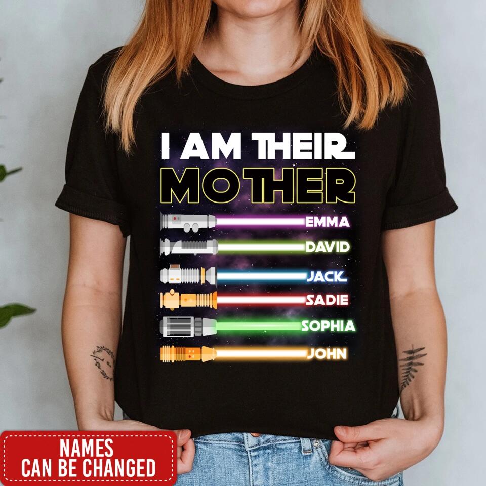 I Am Their Father/ Mother - Personalized T-Shirt, Gift For Mother's Day, Gift For Father's Day