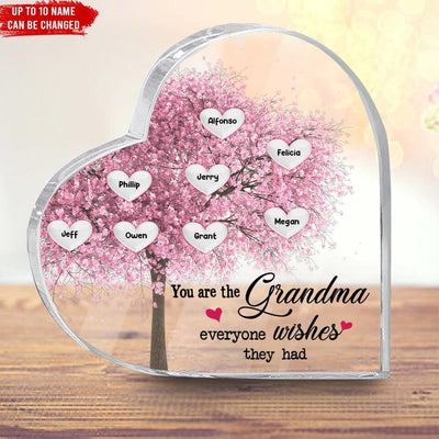 You Are The Grandma Everyone Wishes They Had - Personalized Acrylic Plaque, Gift For Grandma