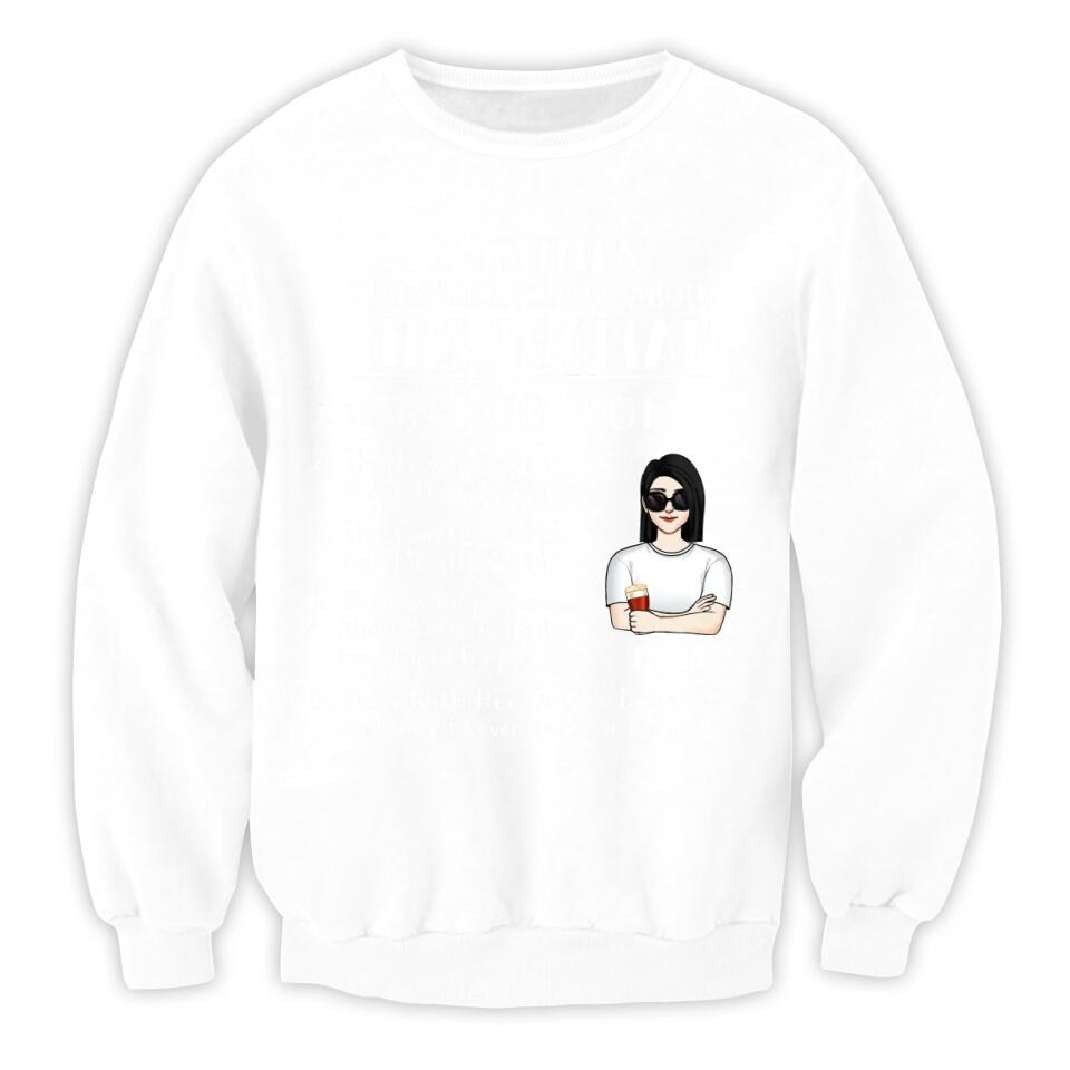 5 Things You Should Know About This Woman - Personalized Dog Mom Shirt - Dog Lover Gift