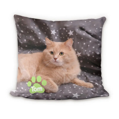 Pet's Face On A Pillow - Personalized Pillow, Gift For Pet Lover