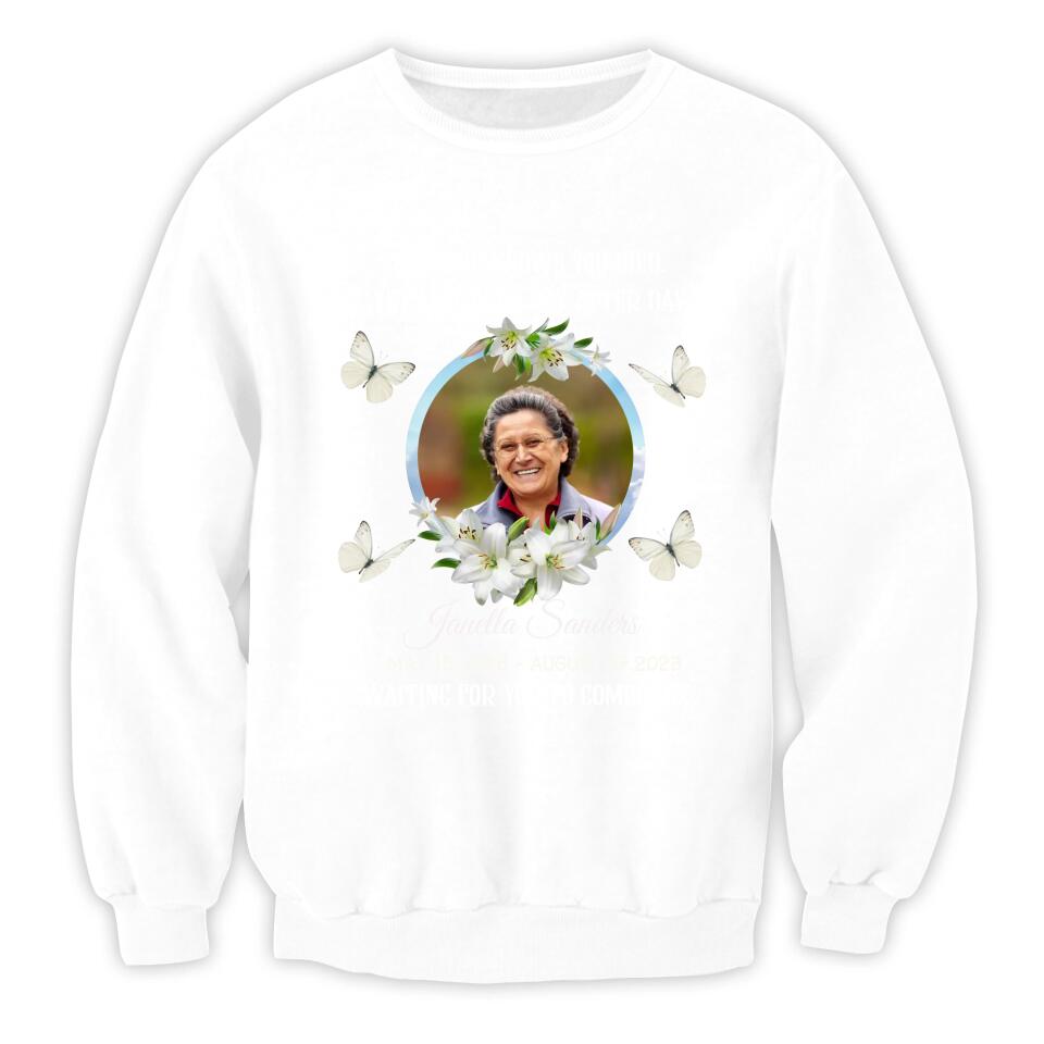 My Mind Knows You Died - Personalized Memorial Shirt, Memorial Gift For Family Members