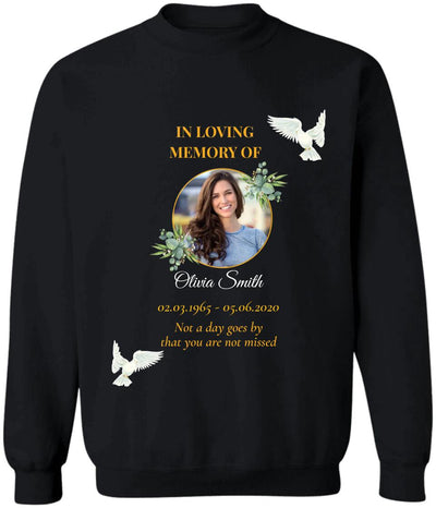 Not A Days Goes By That You Are Not Missed - Personalized T-Shirt