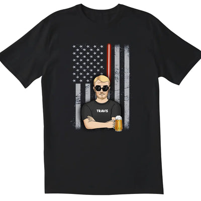 Father Cool Galaxy Shirt - Personalized, Shirt Father's Day Gift, Father's Day Gift, Galaxy's Edge