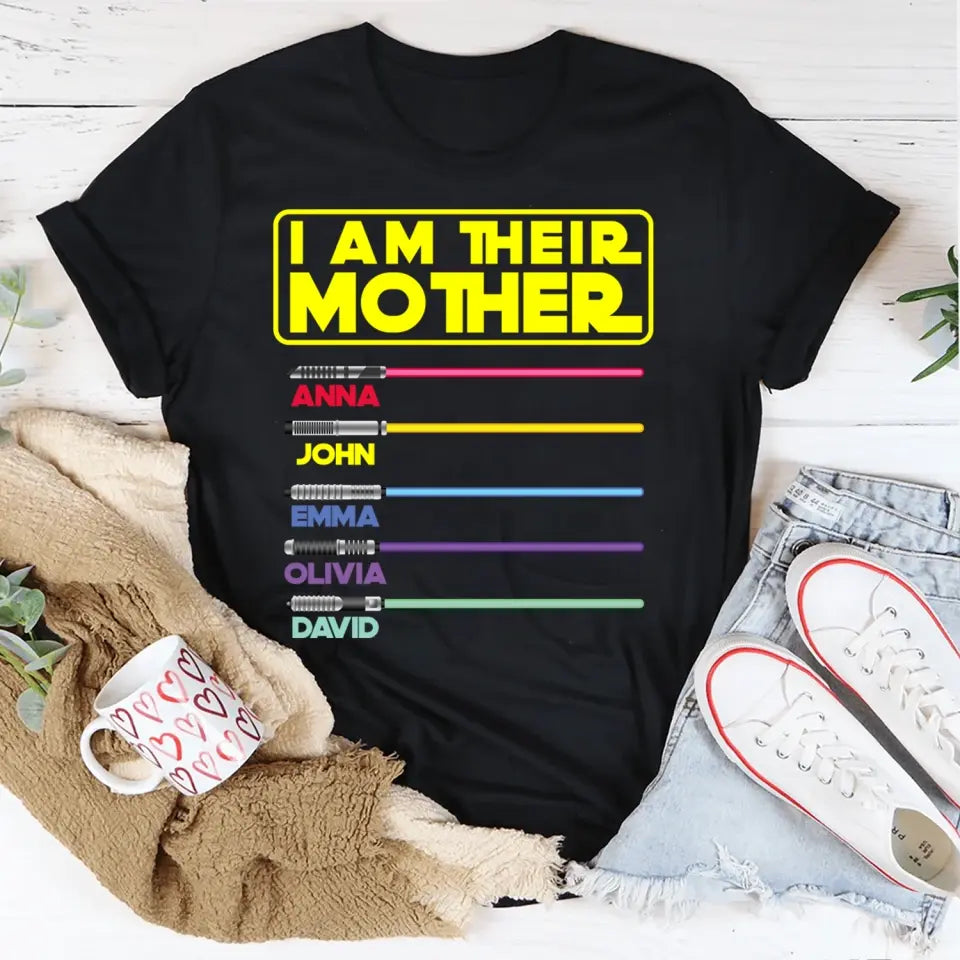 I Am Their Father/Mother - Personalized T-Shirt, Gift For Father's Day, Mother's Day