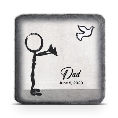 Memorial Stone For Loved Ones Have Passed Away- Personalized Memorial Stone