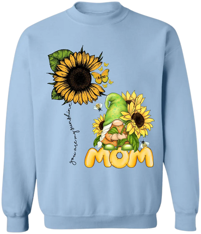 You Are My Sunshine - Personalized Mom Shirt Gnome - Mother's Day Gnome Shirt - Mom Gift
