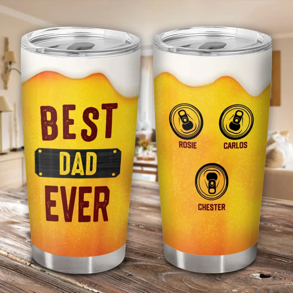 Funny Beer Simulation World's Greatest Farter I Mean Father - Personalized Tumbler, Father’s Day Gifts For Daddy